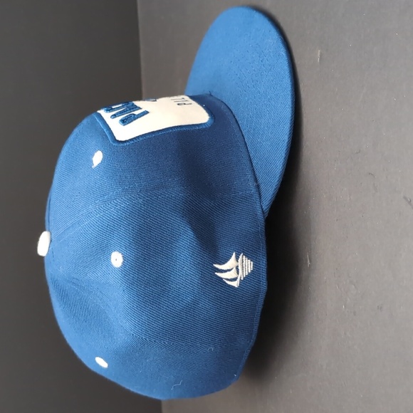 Pacific Pilsner Men's Blue Flat Bill Snapback Hat. - Picture 3 of 8